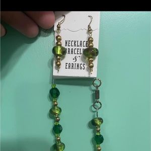 Necklace and earring set    Created for fundraising event